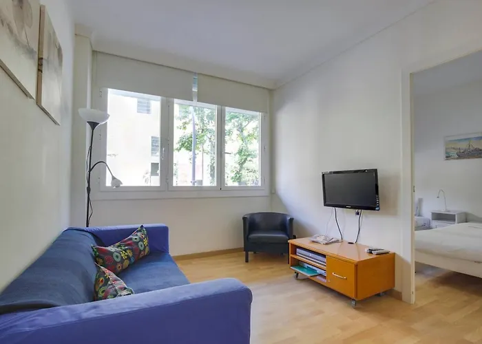 Cozy 2 Bedroom Next To Arc De Triomf Daire *