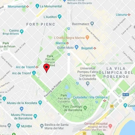 Cozy 2 Bedroom Next To Arc De Triomf Apartment